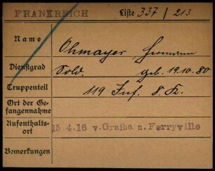 Ohmayer, Hermann - Olpp, August