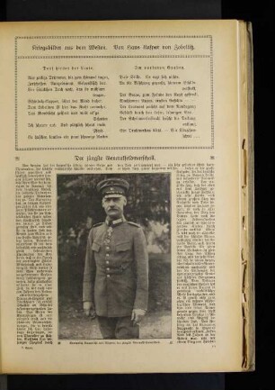 Der jüngste Generalfeldmarschall.