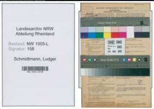 Entnazifizierung Ludger Schmidtmann , geb. 09.06.1890 (Schlossermeister)