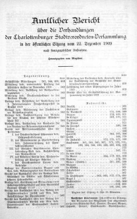 22. Dezember 1909