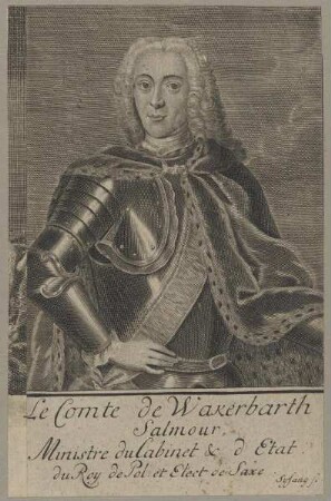 Bildnis des Comte de Wakerbarth