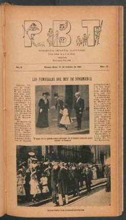 Los funerales del rey de Dinamarca