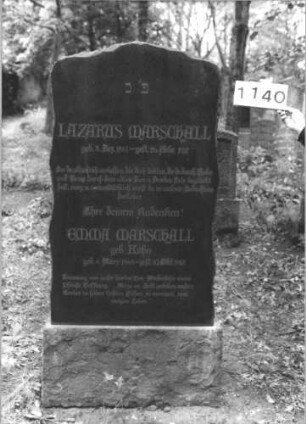 Grabstein 1140