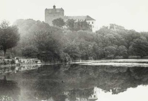 Schloss Ballenstedt : Ballenstedt, Schloss, Blick von Westen über den Schloßteich
