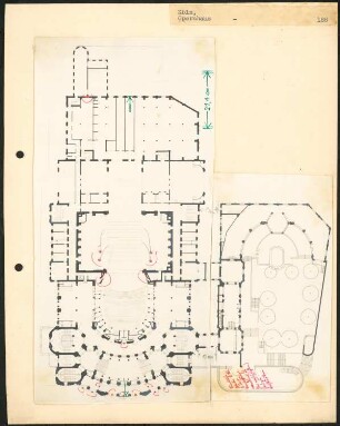 Opernhaus, Köln: Grundriss