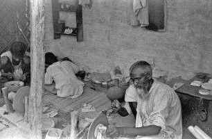 Keine Beschreibung [Dehli: Straßenszenen, Edelsteinschleifer]