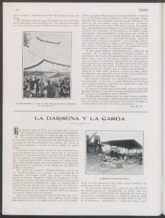 La dársena y la carga