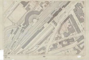 Karte mit Ausschnitte des Platzes rum um das Apollo-Theater, Hauptbahnhof, Jahnstraße, Am Bahnhof, Lagerstraße, Siegstraße, Bahnhofstraße, Hammerhütterweg