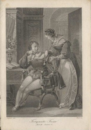 "Torquato Tasso, Act IV, Scene 2" Tasso und Leonore
