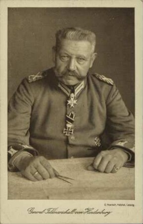 General-Feldmarschall von Hindenburg