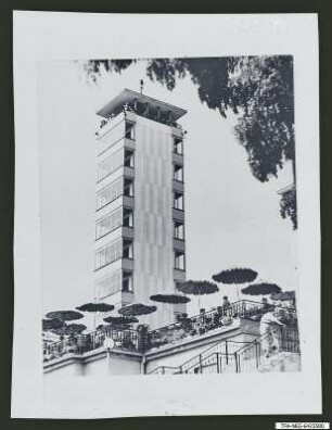 Repro Müggelturm, Foto 1964