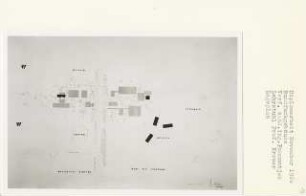 Rundfunkgebäude (Diplomarbeit bei Willy Kreuer): Lageplan 1:1000