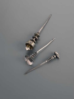 Lange Silbernadel