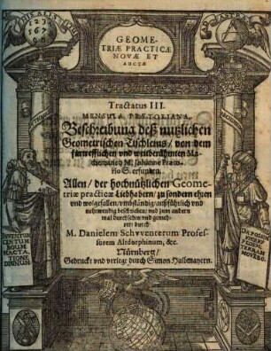 Geometriae Practicae Novae Et Auctae Tractatus ..., 3