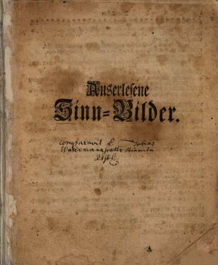 Auserlesene Sinn-Bilder