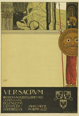 Ver Sacrum. Illustr. Kunstzeitschrift der Vereinigung bildender Künstler Österreichs