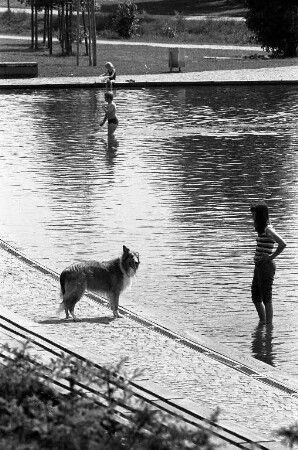 Modellbootsee in der Günther-Klotz-Anlage