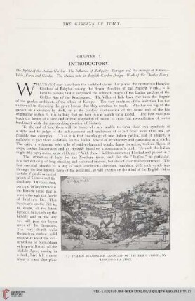 Chapter I: Introductory