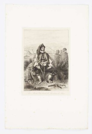 Božo Raatic', Ober-bascha des Serrechaners de Sluin, Blatt 5 der Folge "Militärische Grenzen"