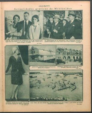 Actualidades gráficas de Montevideo [Fotografías]