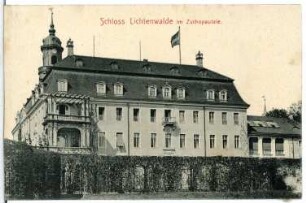 Lichtenwalde. Schloss Lichtenwalde im Zschopautale