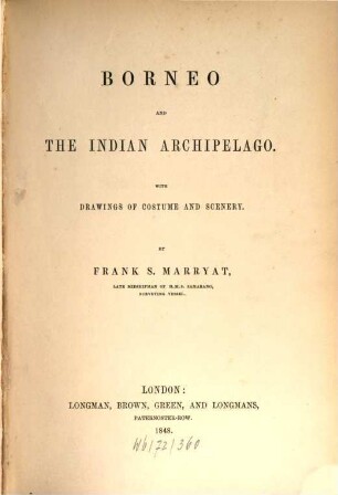 Borneo and the Indian archipelago
