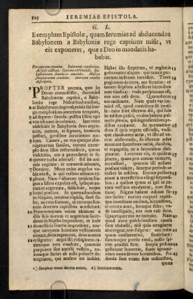 825-866, Jeremiae Epistola