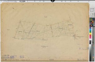 Lette (Coesfeld), Flurbereinigung Lette II, Bl.39 Zuteilungskarte Darup Flur 23