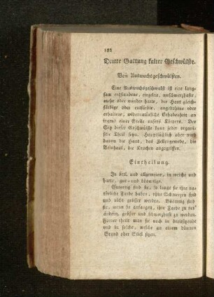 [Dritte Gattung kalter Geschwülste. - Warzen.]