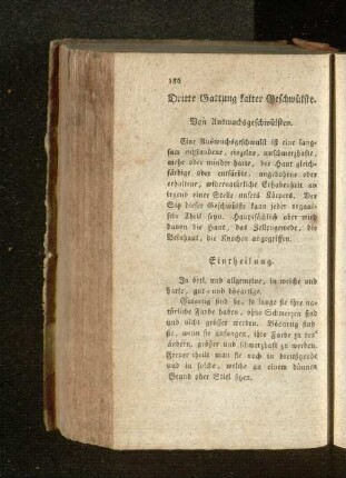 [Dritte Gattung kalter Geschwülste. - Warzen.]