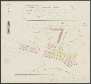 Dautel, Karl, Gerber Bau eines Trockenschuppens