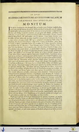 Ad Theodorum lapsum I et II.