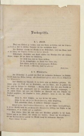 Vorbegriffe