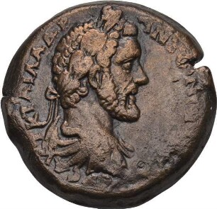 Antoninus Pius (138-161 n. Chr.): Alexandria / Ägypten, 144/145 n. Chr. – Drachme