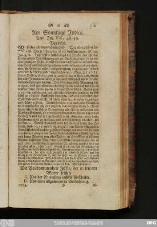 Am Sonntage Judica. Text Joh. VIII, 46 - 59.