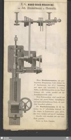 E. G. Wand-Bohr-Maschine