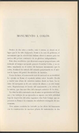Monumento á Colón