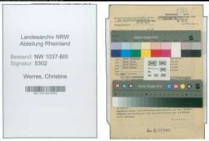 Entnazifizierung Christine Werres , geb. 20.06.1902 ()