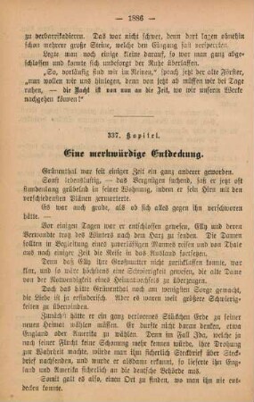 337. Kapitel. Eine merkwürdige Entdeckung