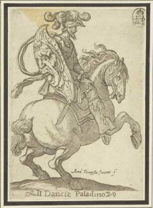 Il Danese Paladino (Der dänische Ritter Ogier, aus der Serie von acht Personen aus Ariosts Orlando Furioso)