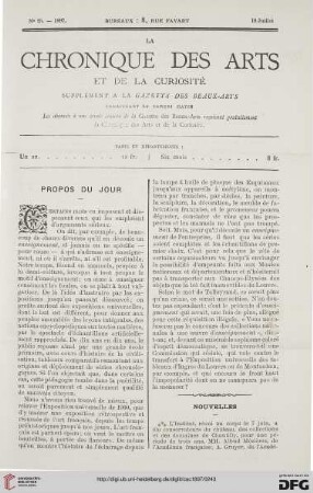 Nr. 25 (10 Juillet)