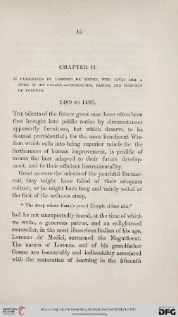 Chapter II. 1489 to 1490
