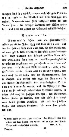 Baumwolle.