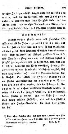 Baumwolle.