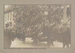 Rekrutenwagen aus Steinach (Amt Wolfach)