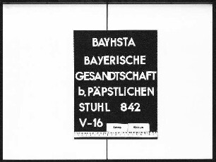 Politischer Schriftwechsel