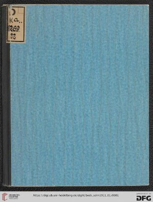 Hermann Kaulbach : Nachlass-Ausstellung : Januar 1911