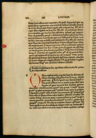 175v-181r, XX. Incipit tractulus de sex operibus misericordie Et primo de corporalibus.