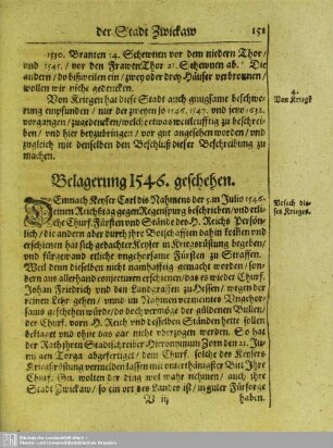 Belagerung 1546. geschehen