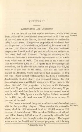Chapter II. Agriculture and commerce